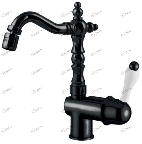 Rubinetteria Giulini Смеситель для биде, однорычажный, с регулируемым изливом Classic revolution - praga F7529ace