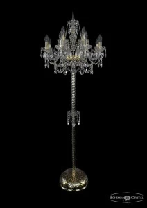 Торшер Bohemia Ivele 1411T2/8+4/195-170/G BOHEMIA IVELE ПОД СТАРИНУ, СВЕЧА, ЭЛИТНЫЕ 219610 Золото