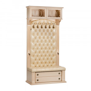 11258 Прихожая с ящиком и полкой Тауэр Гранд 1/1 Айвори Беж BOGACHO