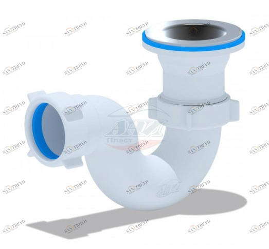 Сифон АНИ для душевого поддона 1 1/2"х40 мм E110 АНИ пласт 7237