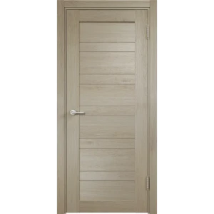 Дверь межкомнатная глухая Страйт 80x200 см финиш бумага цвет дуб шеннон без замка, без петель