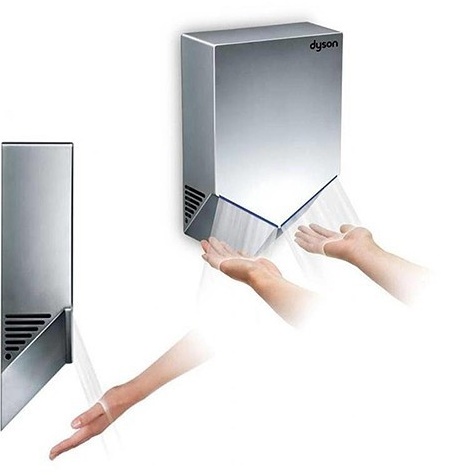 HU02 DYSON AIRBLADE Сушилка для рук электрическая белый корпус (307169-01 Англия) AIRBLADE HU02 - Вид №2