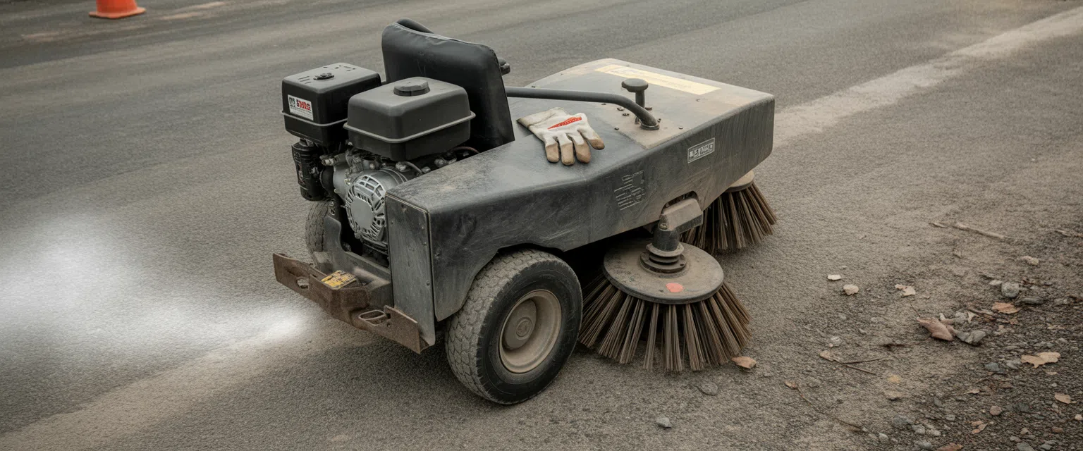 Бензиновые подметальные машины - Баннер категории