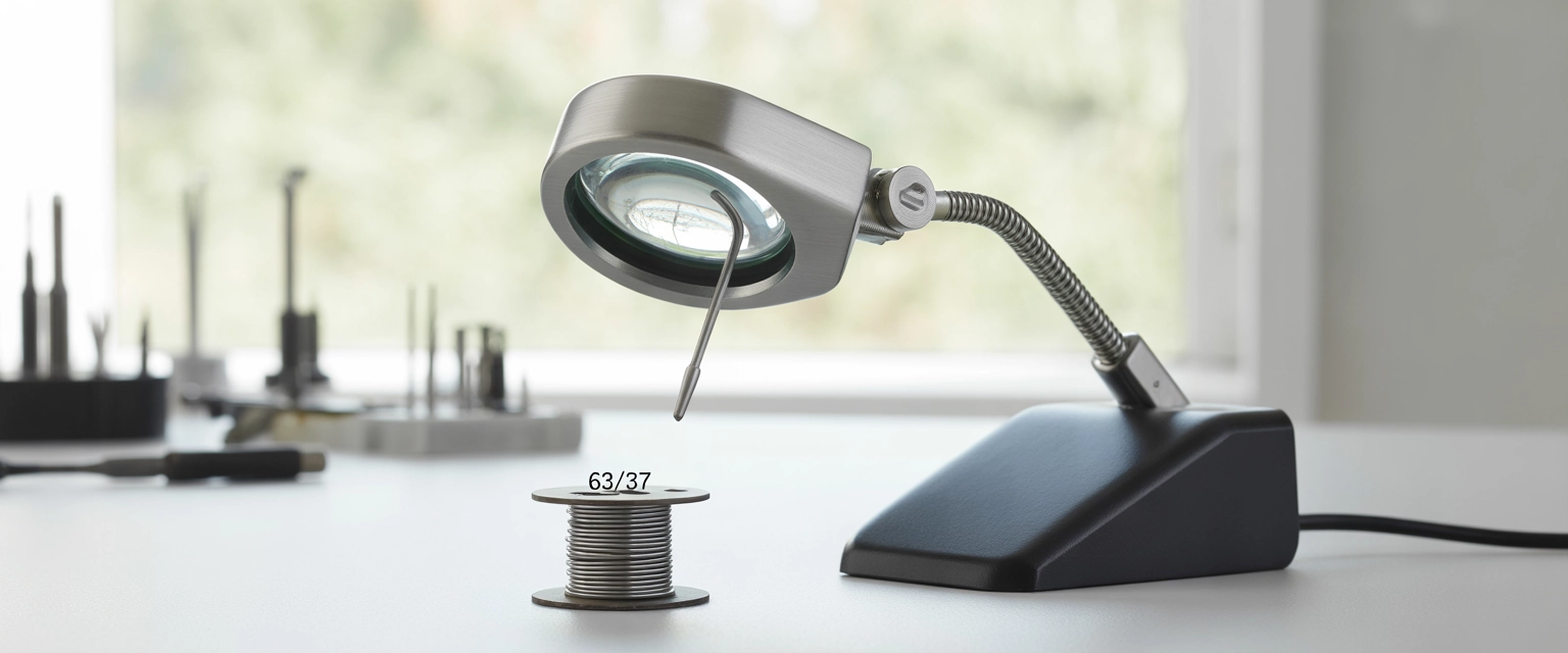 Держатель и лупа для паяльника - Баннер категории