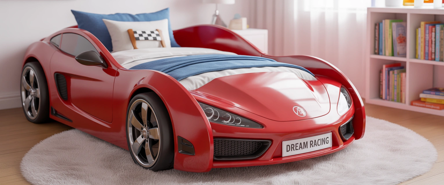 Детская кровать машина - Баннер категории