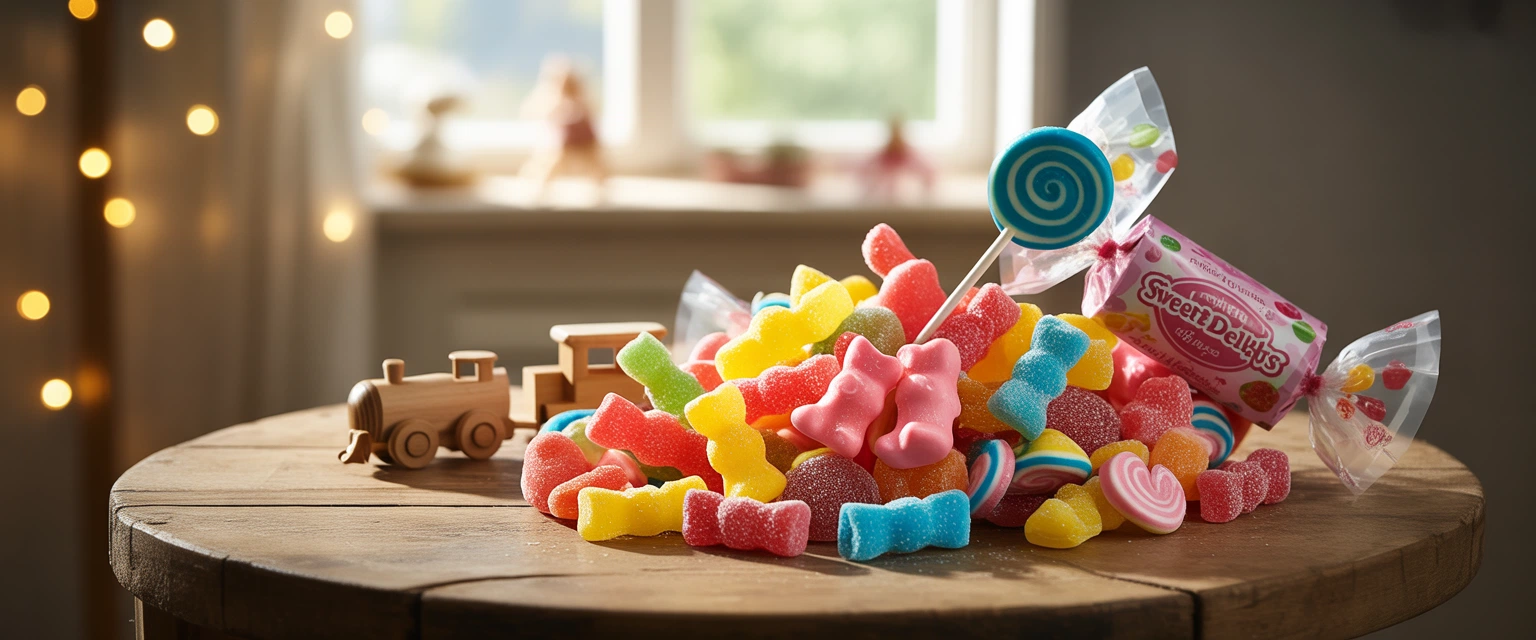 Детские конфеты - Баннер категории