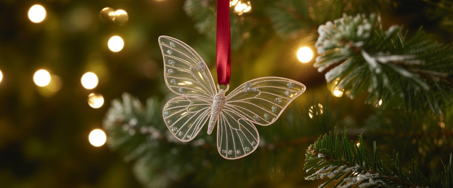 Елочная игрушка Бабочка - Баннер категории