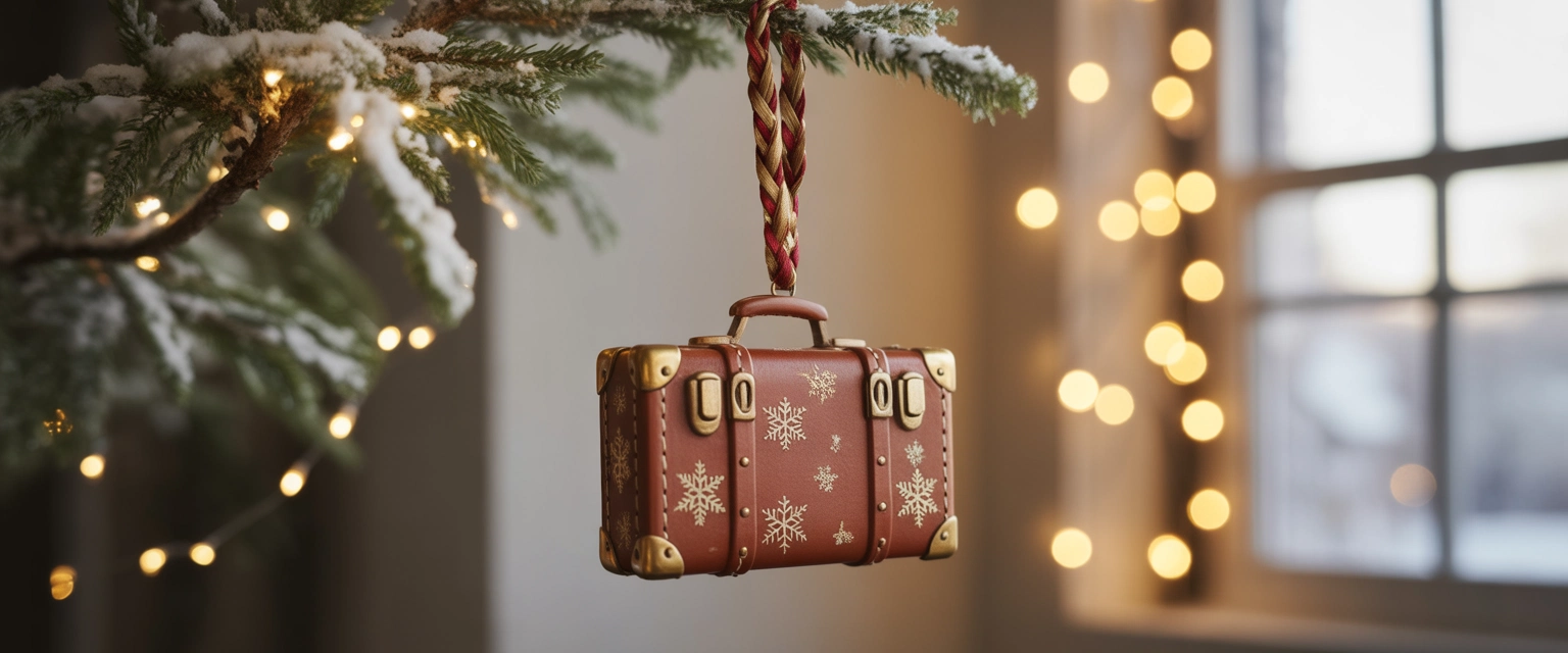 Елочная игрушка чемодан - Баннер категории