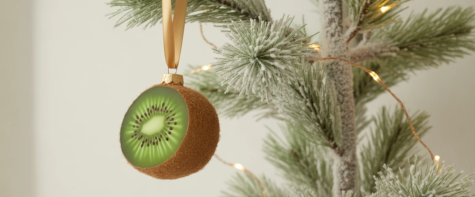 Елочная игрушка киви - Баннер категории