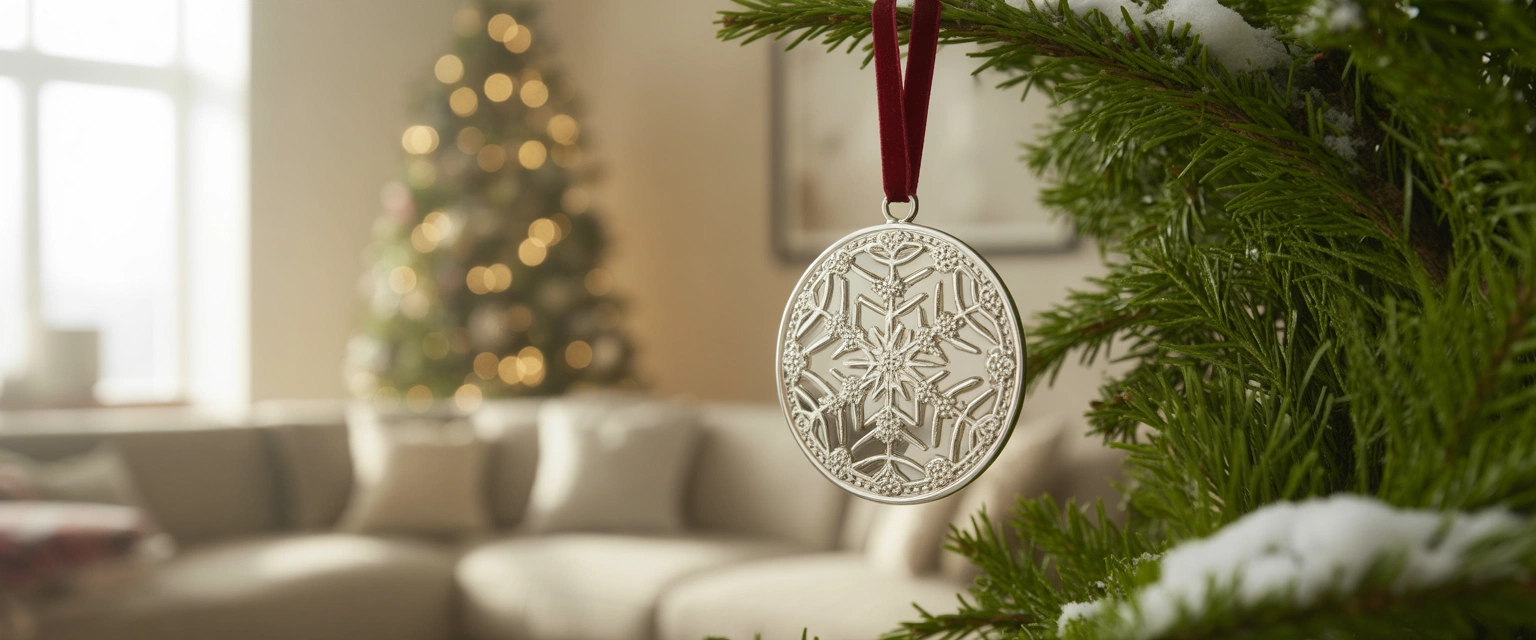 Елочная игрушка медальон - Баннер категории