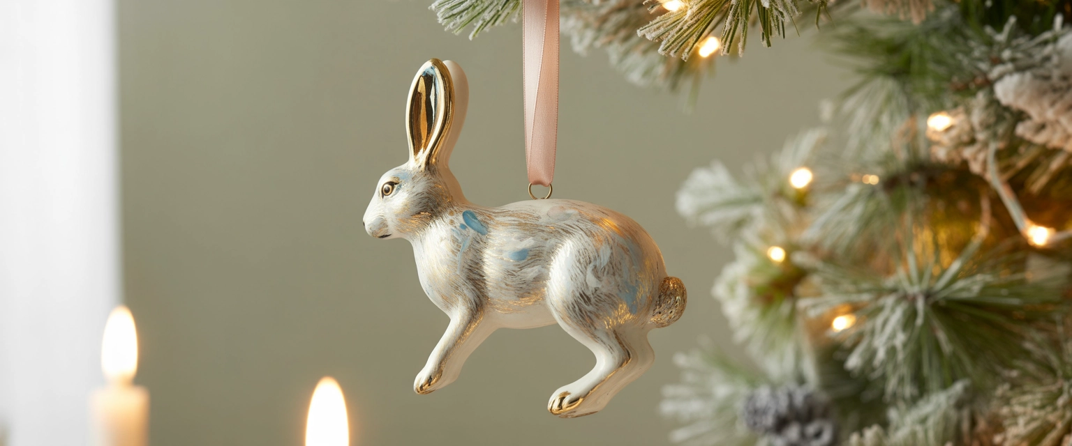 Елочная игрушка Заяц - Баннер категории