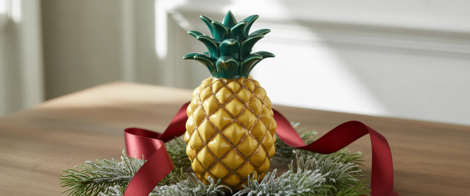 Елочные игрушки Ананас - Баннер категории
