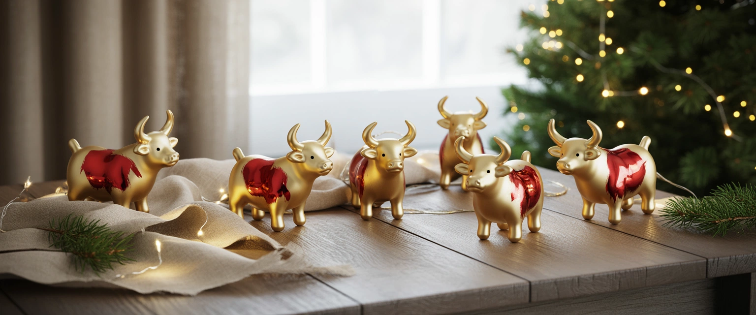 Елочные игрушки Бычок - Баннер категории