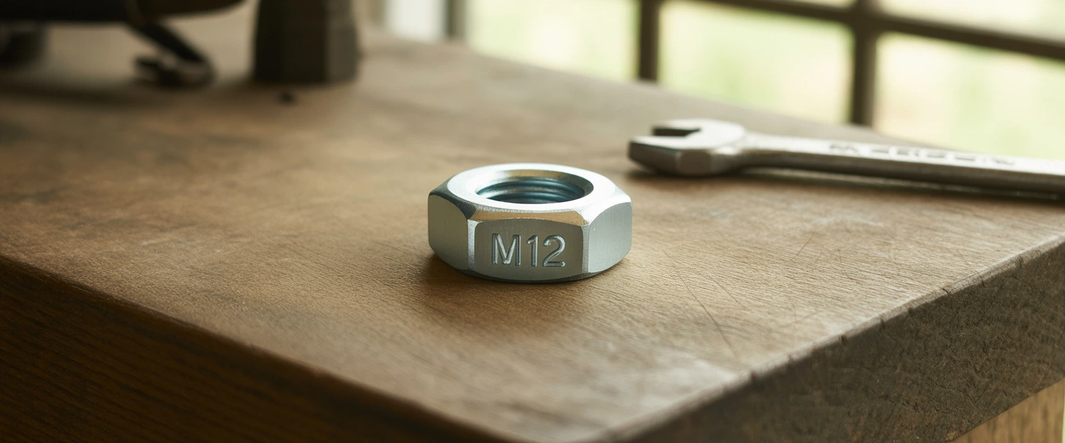 Гайки с буртиком (DIN 6923) - Баннер категории