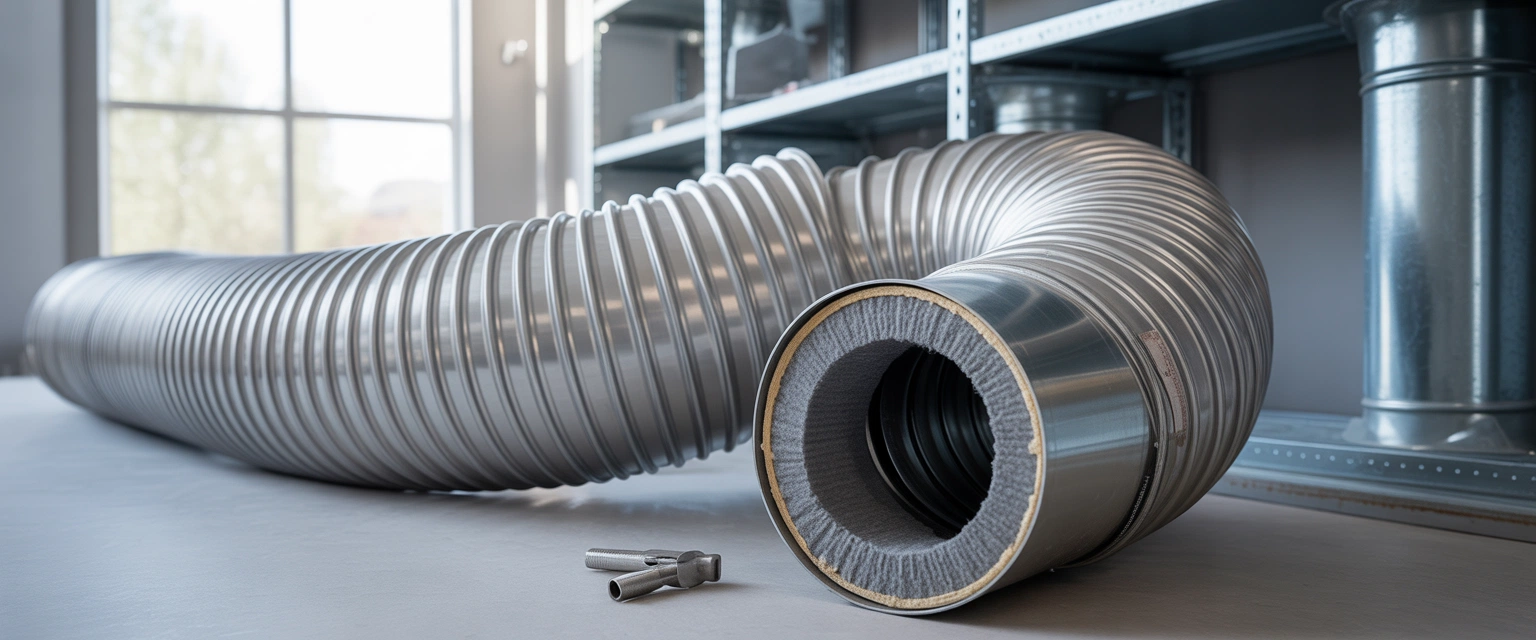 Гибкие (гофрированные) воздуховоды - Баннер категории