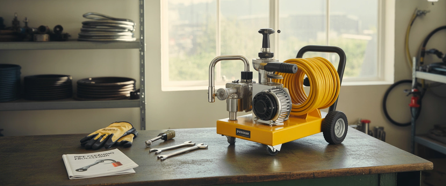 Гидродинамические машины для прочистки труб - Баннер категории