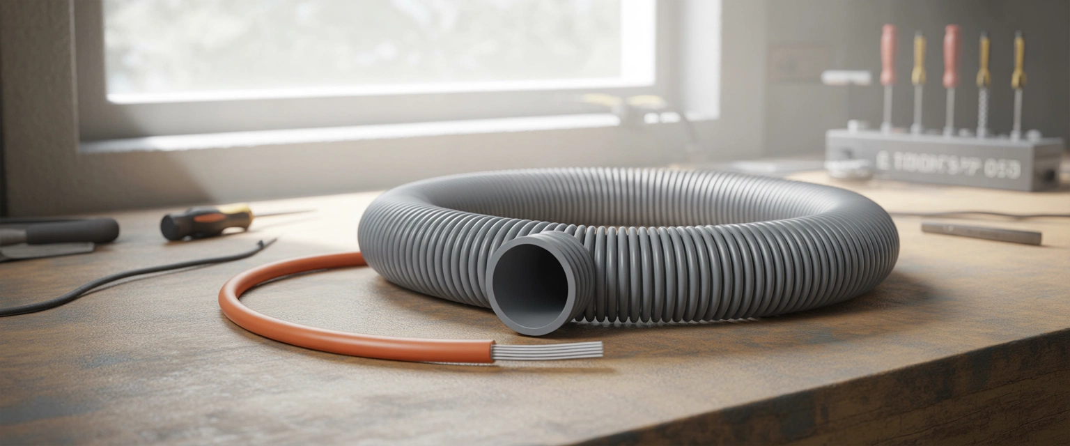 Гофра для электропроводки - Баннер категории