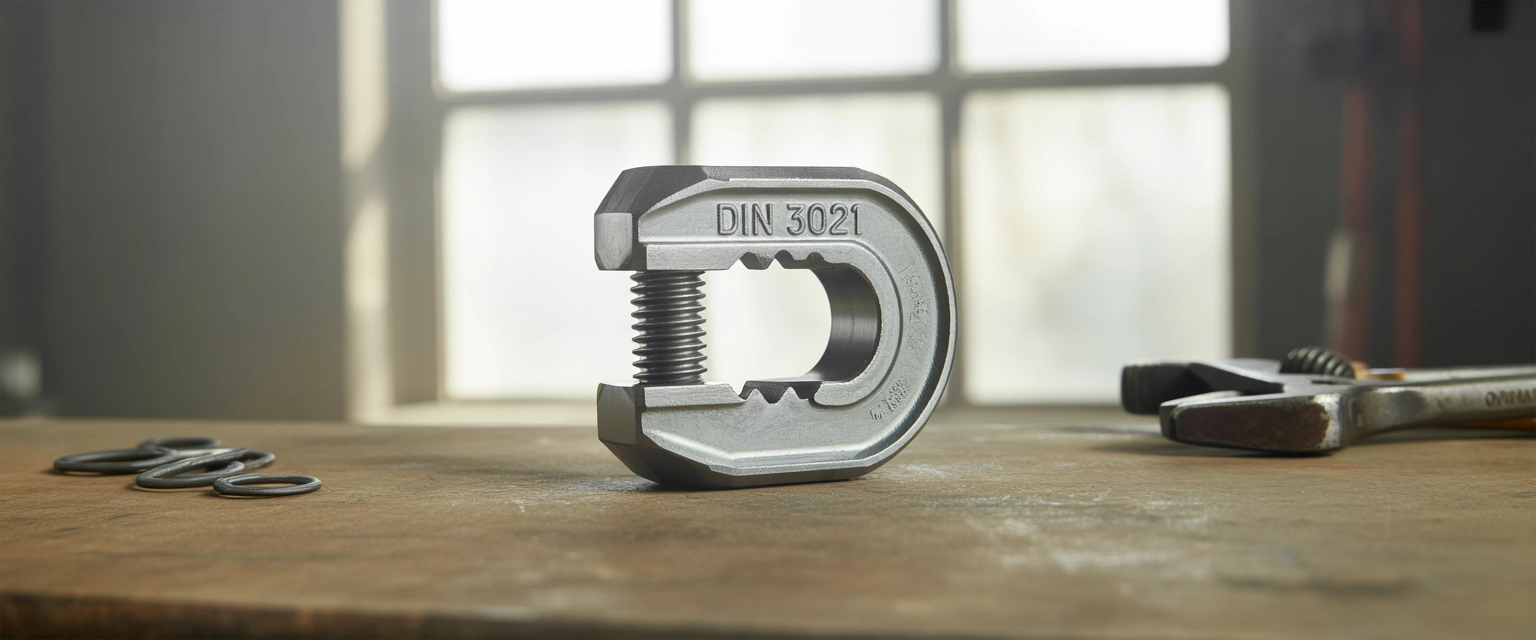 Хомуты с зажимным механизмом DIN 3021 - Баннер категории