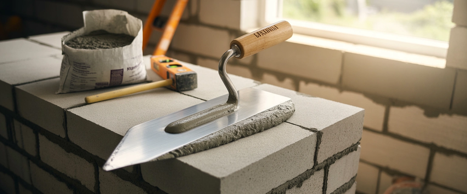 Кельма для газобетона - Баннер категории