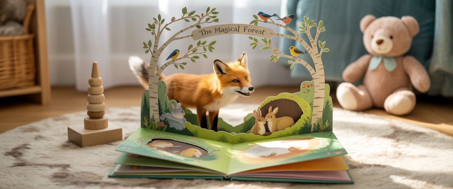 Книжки-игрушки (панорамные, звуковые) - Баннер категории