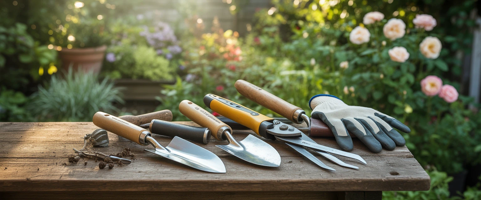 Комплект садовых инструментов - Баннер категории