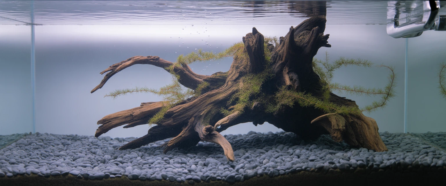 Коряги и камни для аквариума - Баннер категории