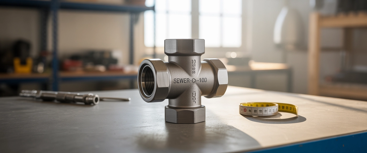 Крестовина шаровая поворотная (110 мм) - Баннер категории