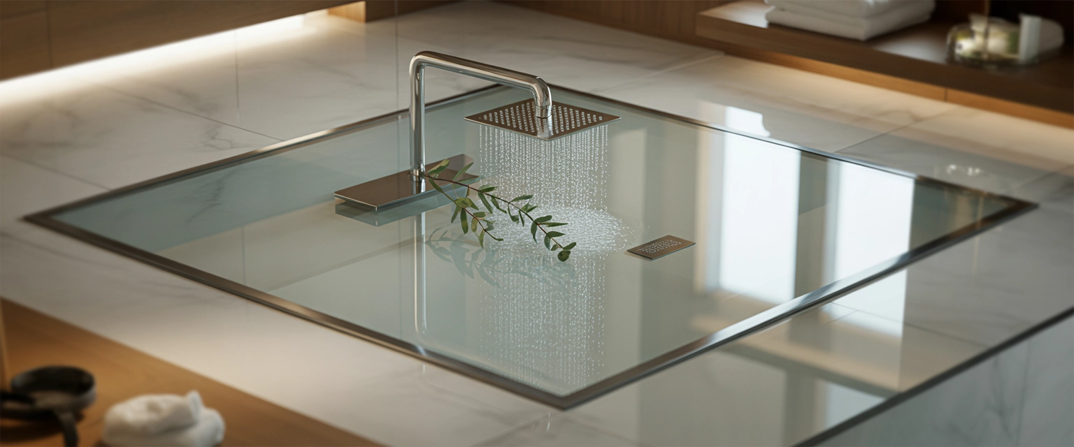 Квадратные душевые кабины - Баннер категории