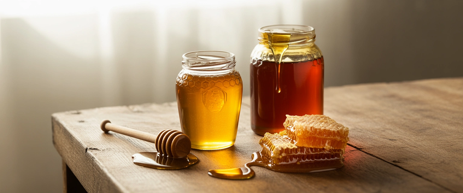 Мёд (цветочный, гречишный) - Баннер категории