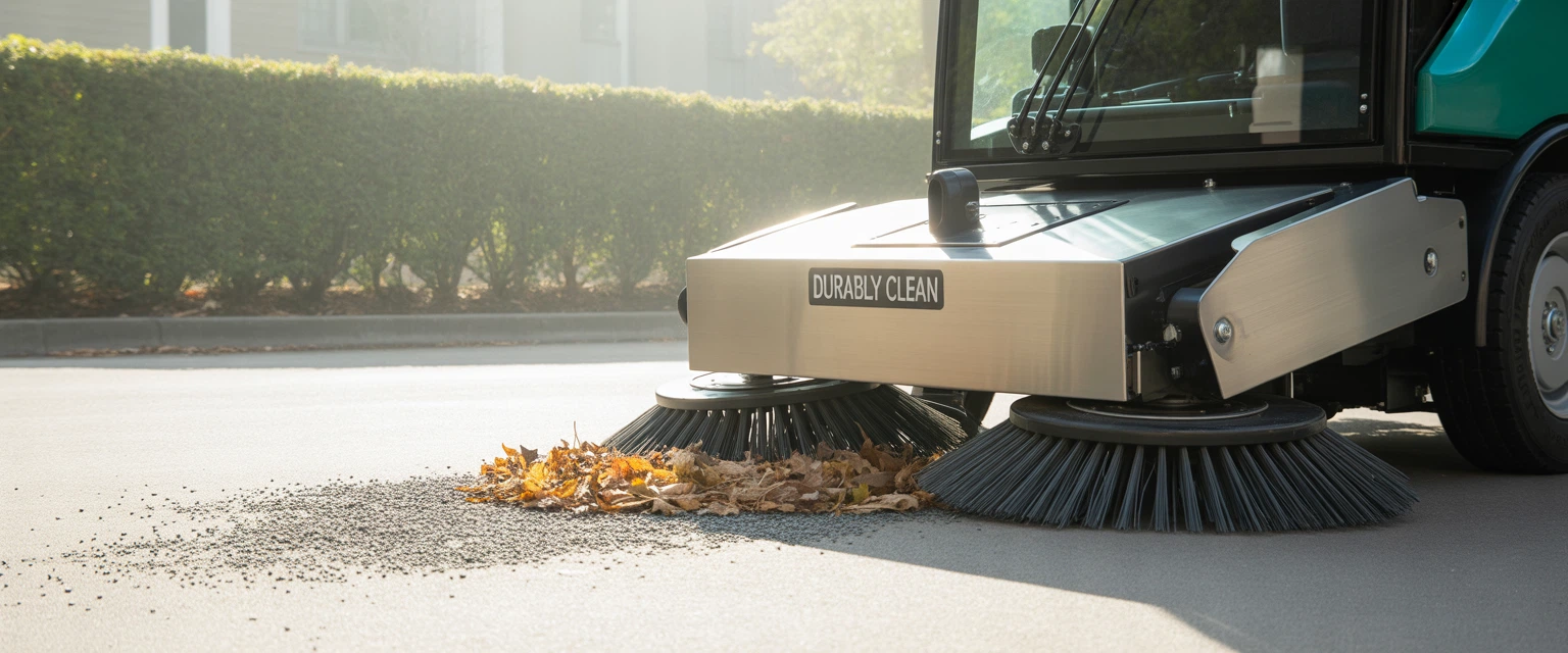 Механическая подметальная машина - Баннер категории