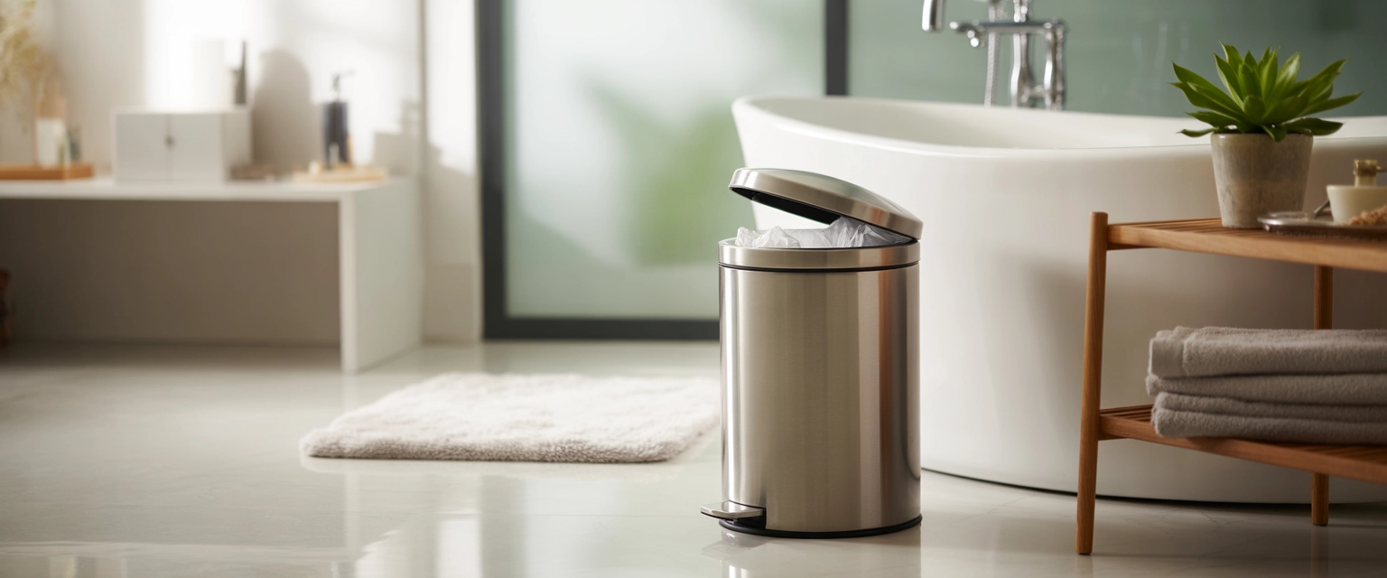 Мусорные ведра для ванной - Баннер категории