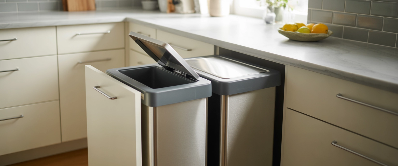 Мусорные ведра выдвижное - Баннер категории