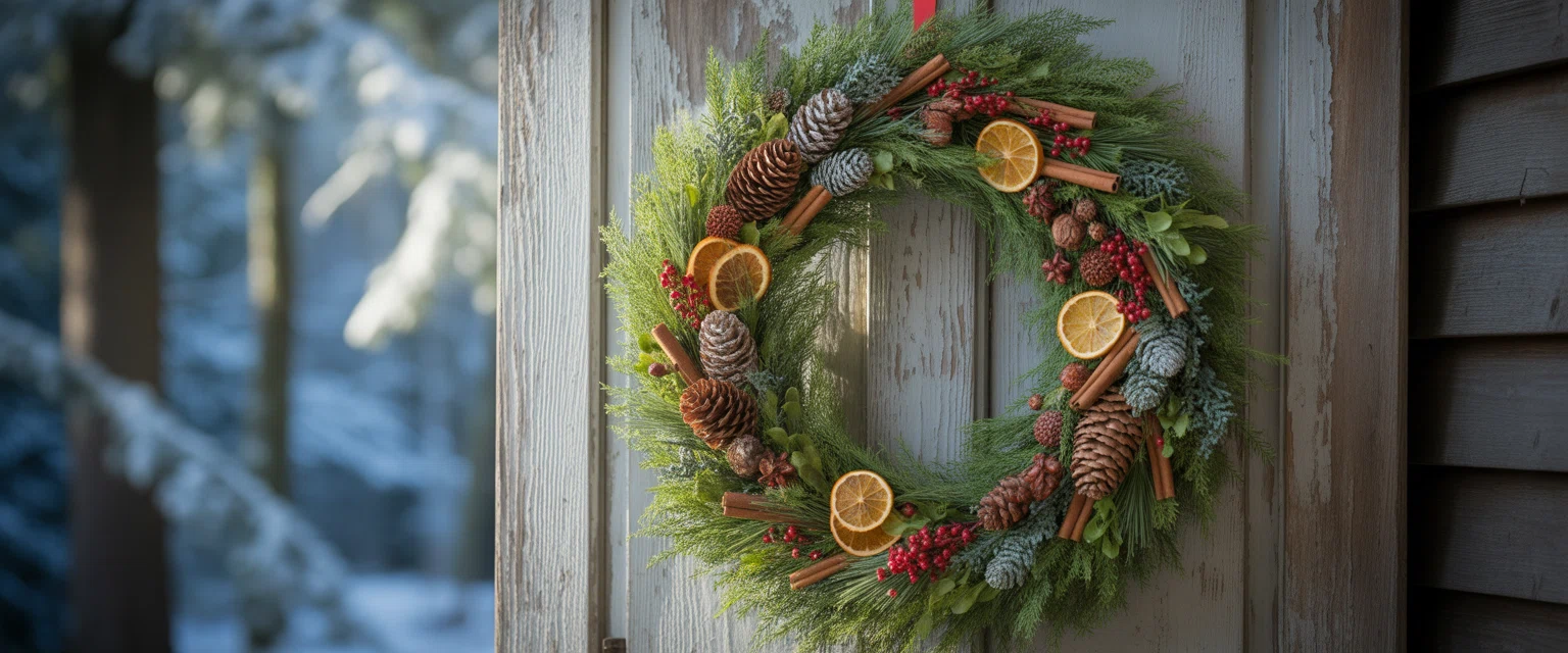 Новогодние венки - Баннер категории