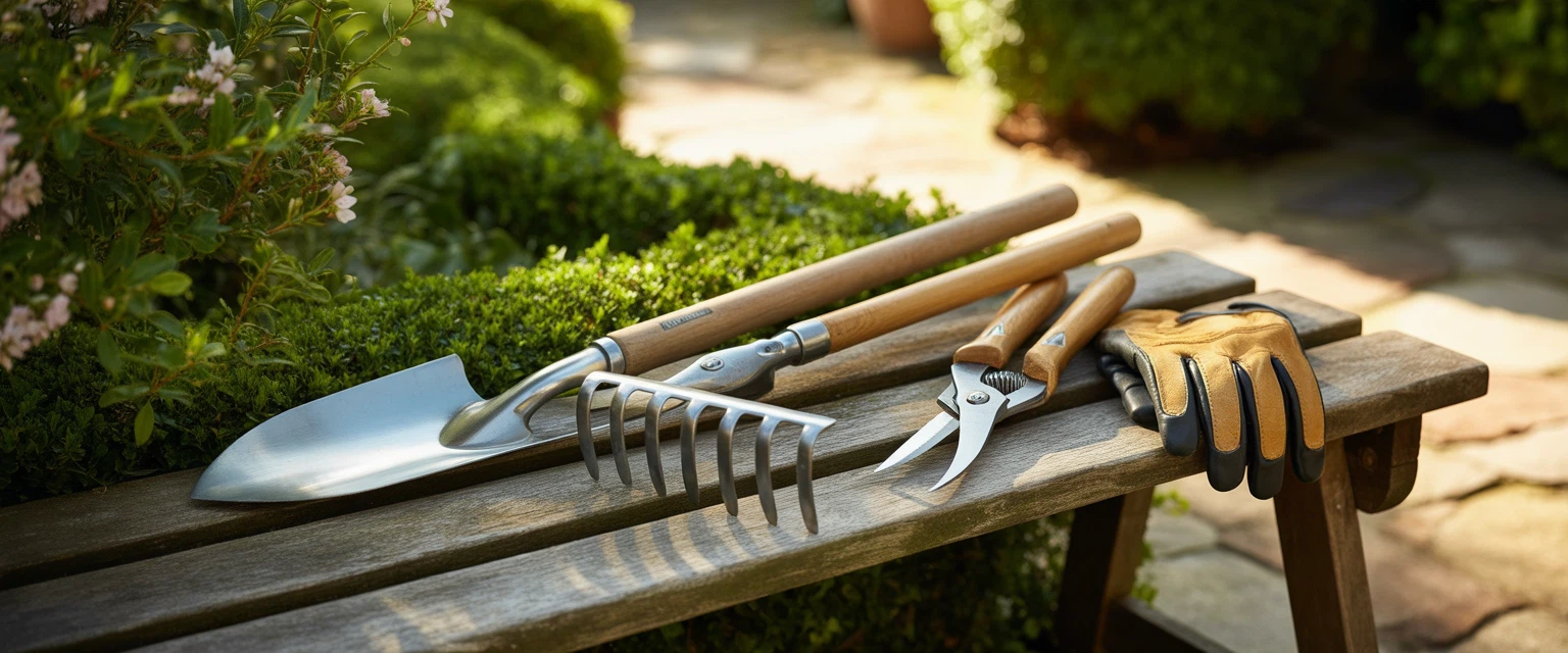 Обустройство сада и огорода - Баннер категории