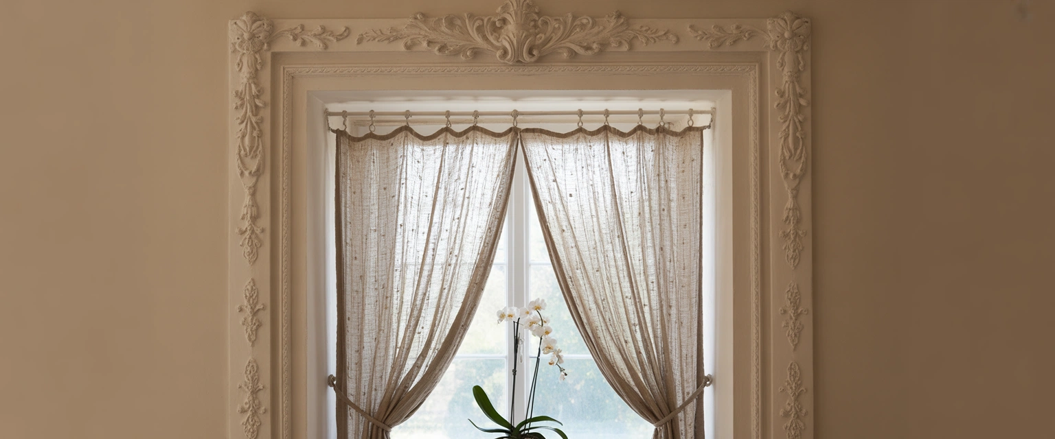 Оконные украшения лепнины - Баннер категории