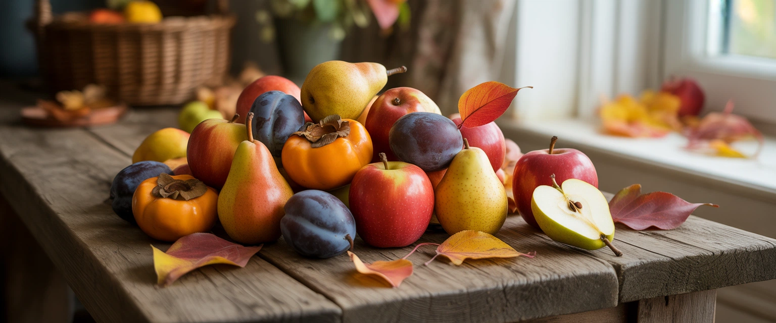 Осенние фрукты - Баннер категории