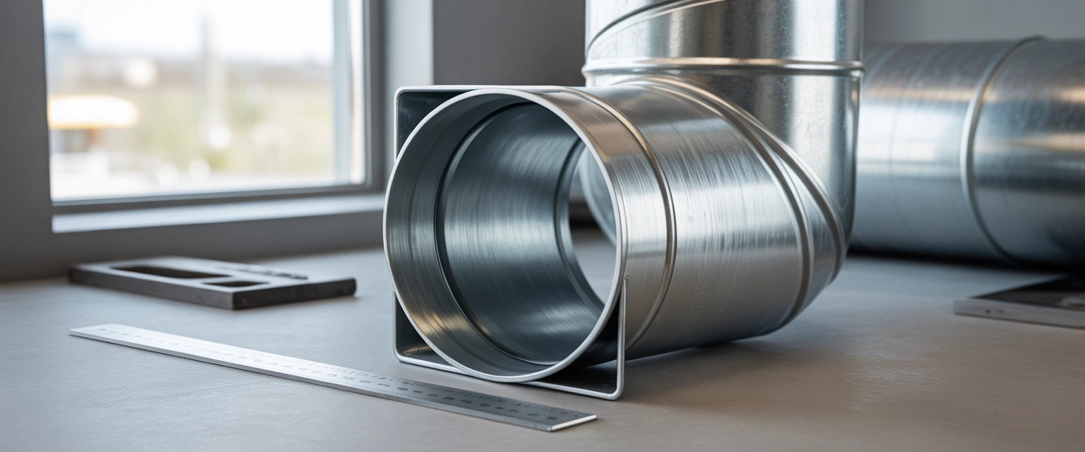 Отводы для воздуховодов (колена) 90° - Баннер категории