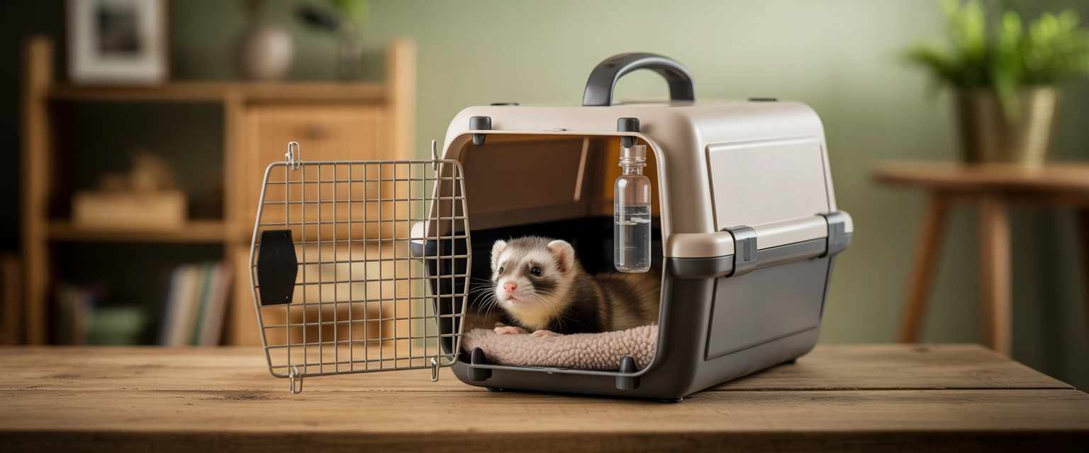 Переноски для хорьков и грызунов - Баннер категории