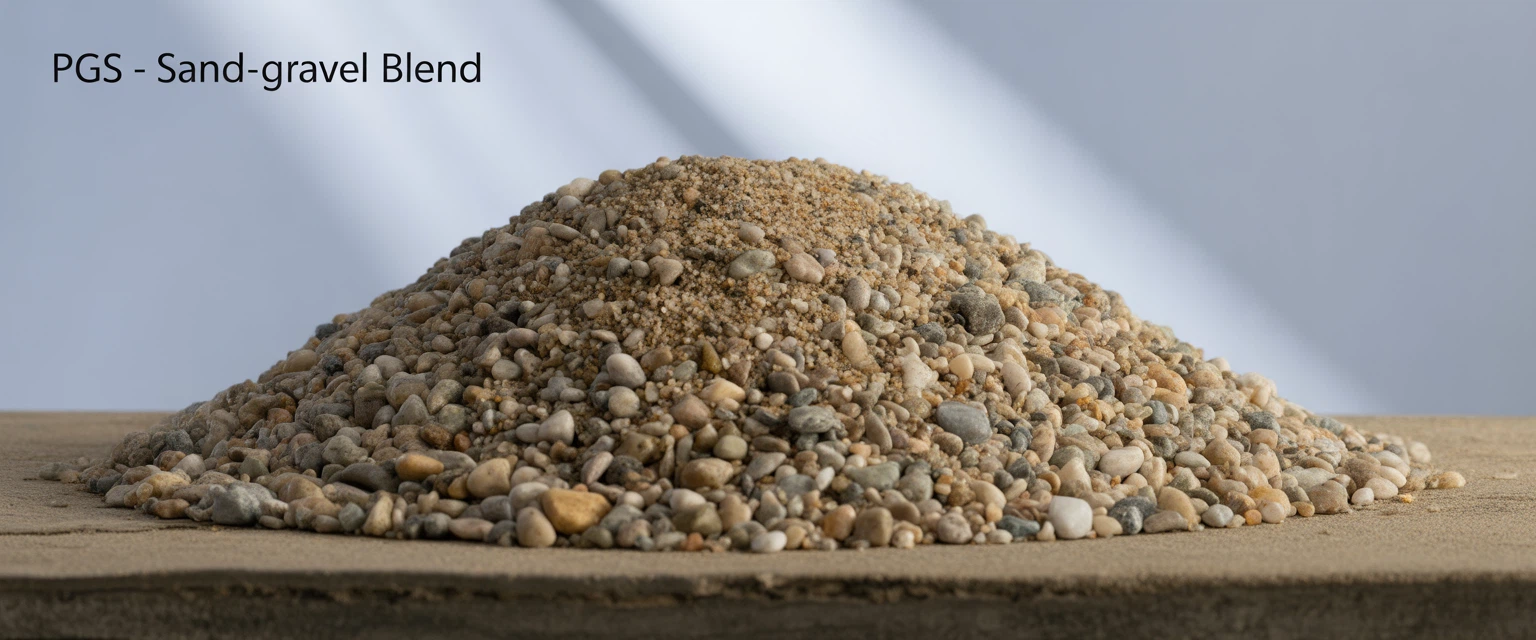 ПГС (песчано-гравийная смесь) - Баннер категории