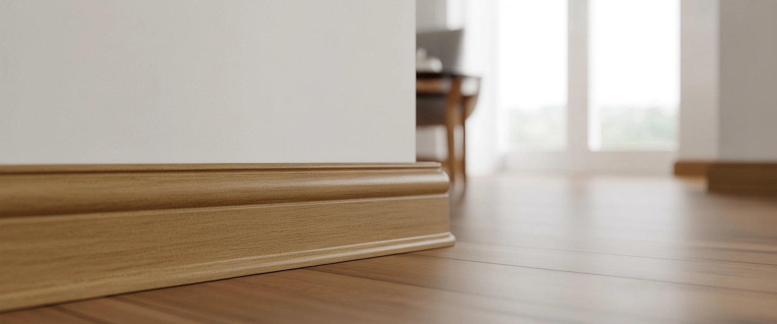 Плинтуса МДФ  (Древесная плита с покрытием) - Баннер категории