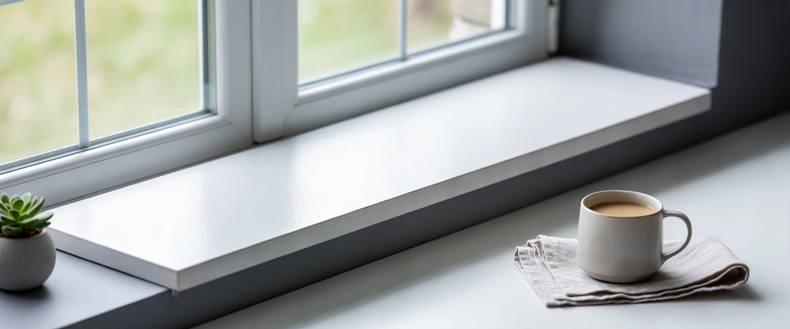 Подоконники пластиковые - Баннер категории