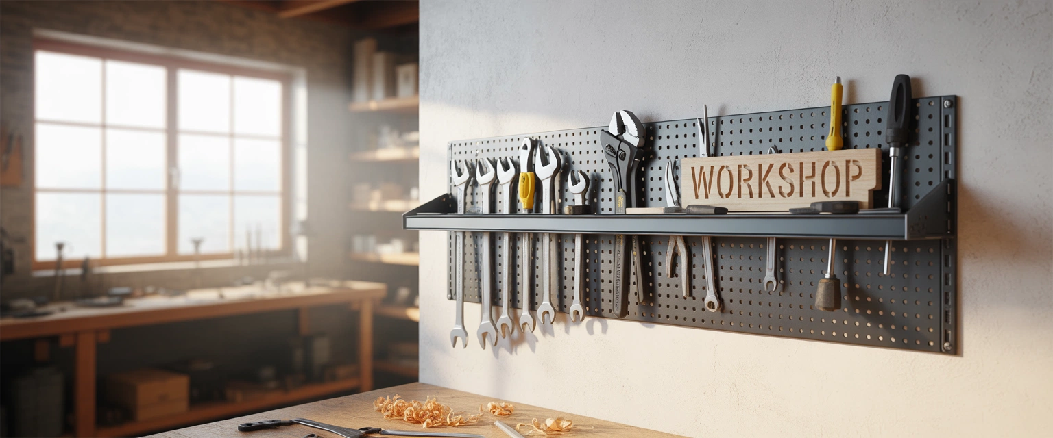 Полки для перфопанели - Баннер категории