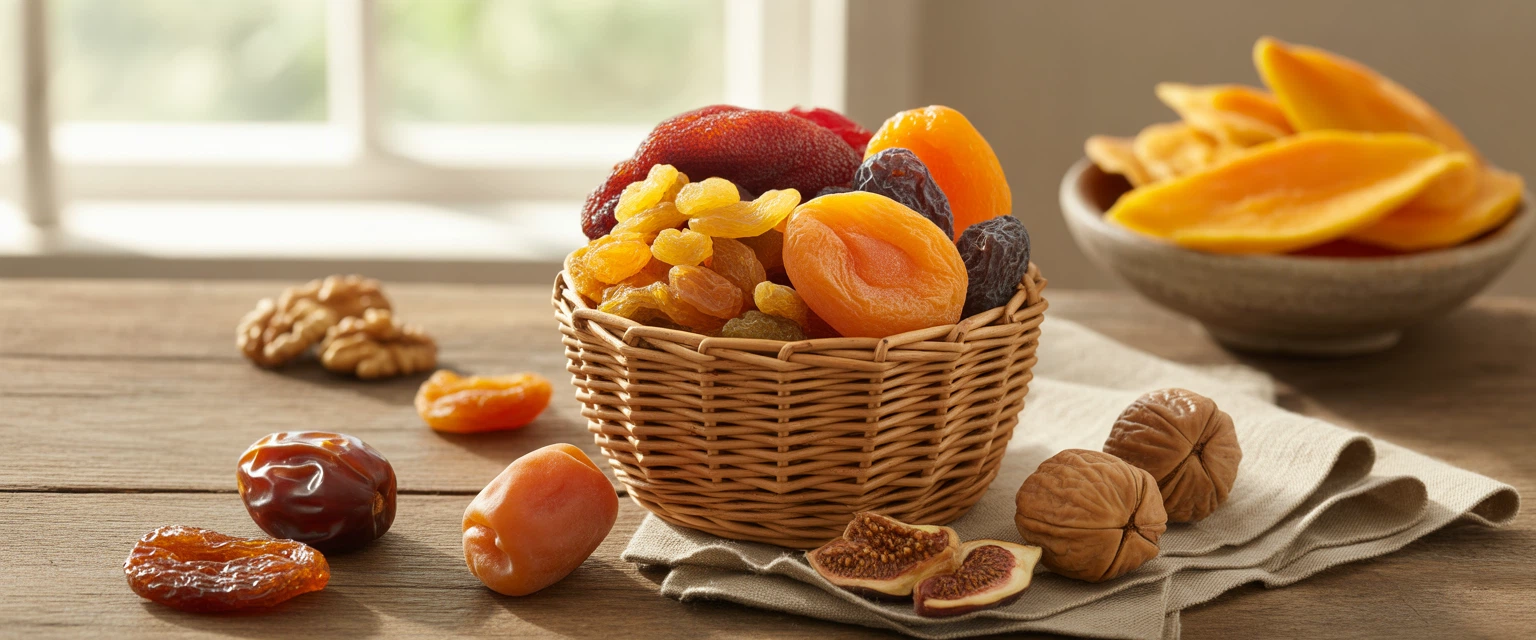 Популярные сухофрукты - Баннер категории