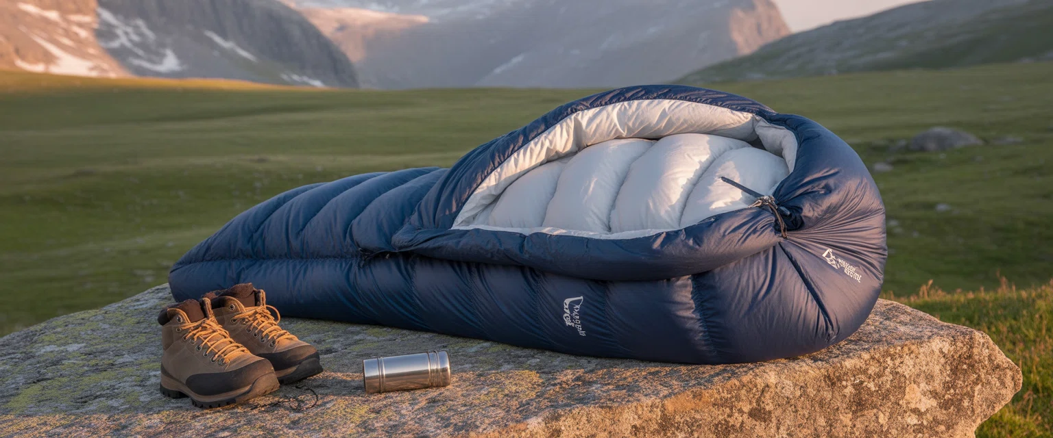 Пуховые спальные мешки (для холода) - Баннер категории