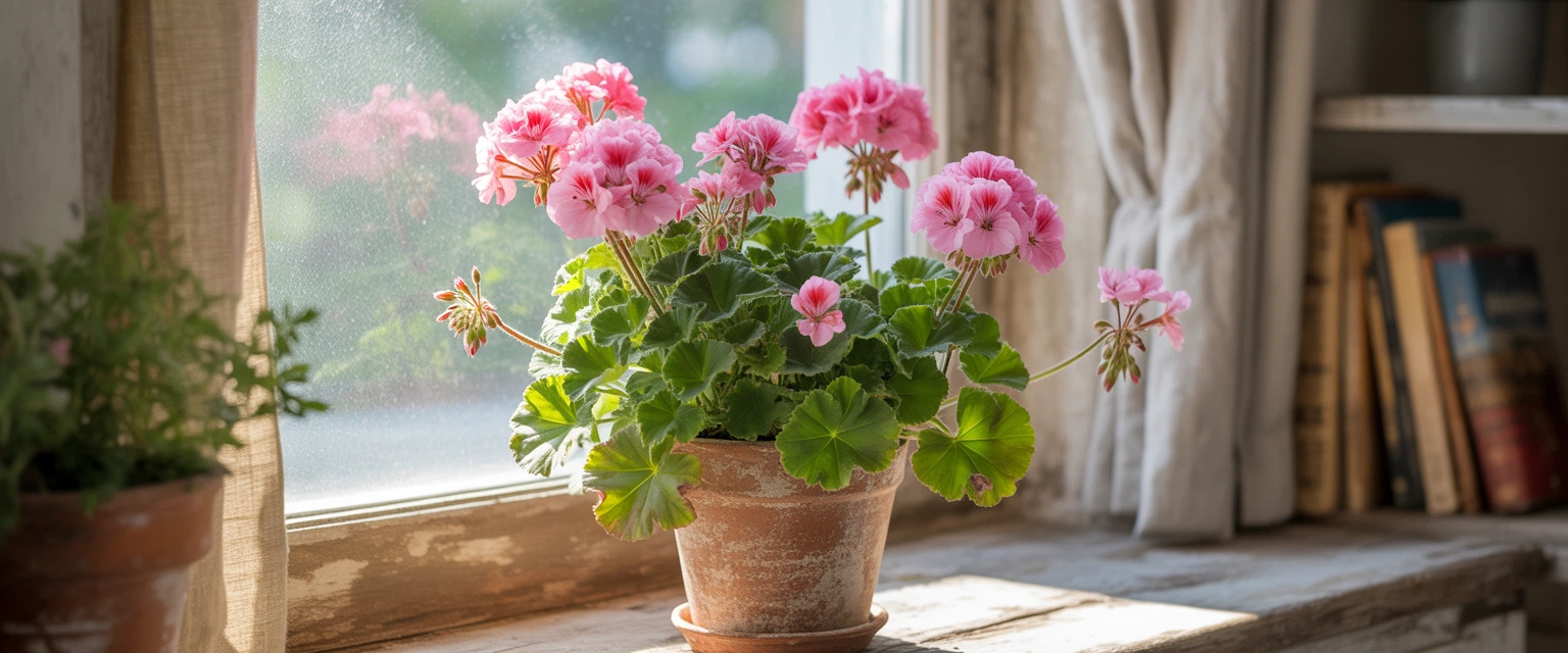 Растение Герань - Баннер категории