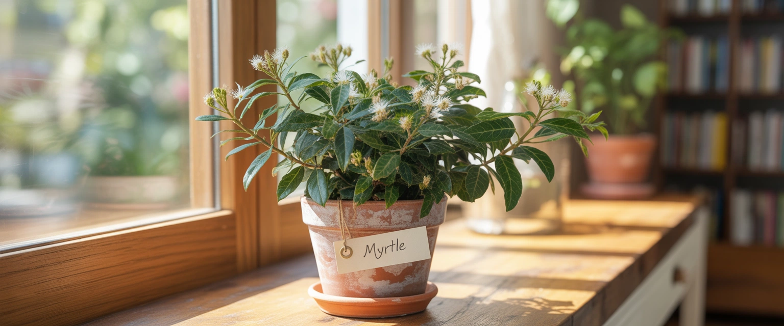 Растение Мирт - Баннер категории