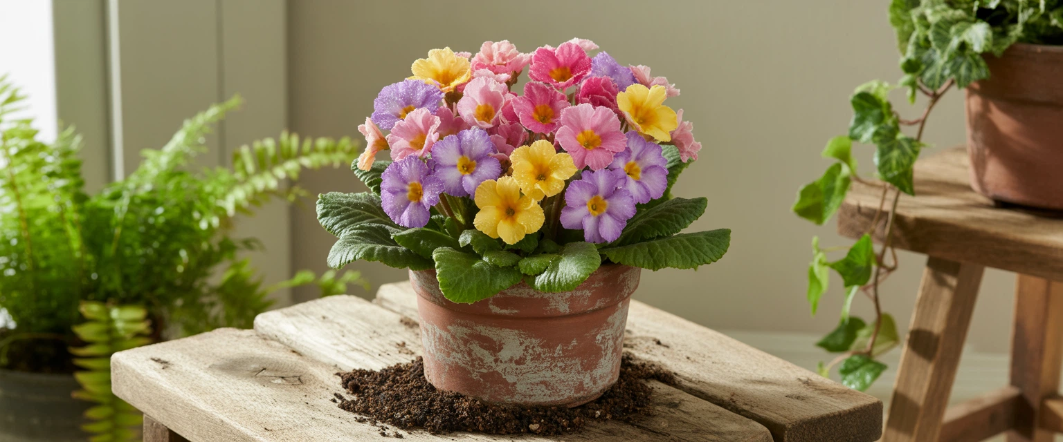 Растение Примула - Баннер категории