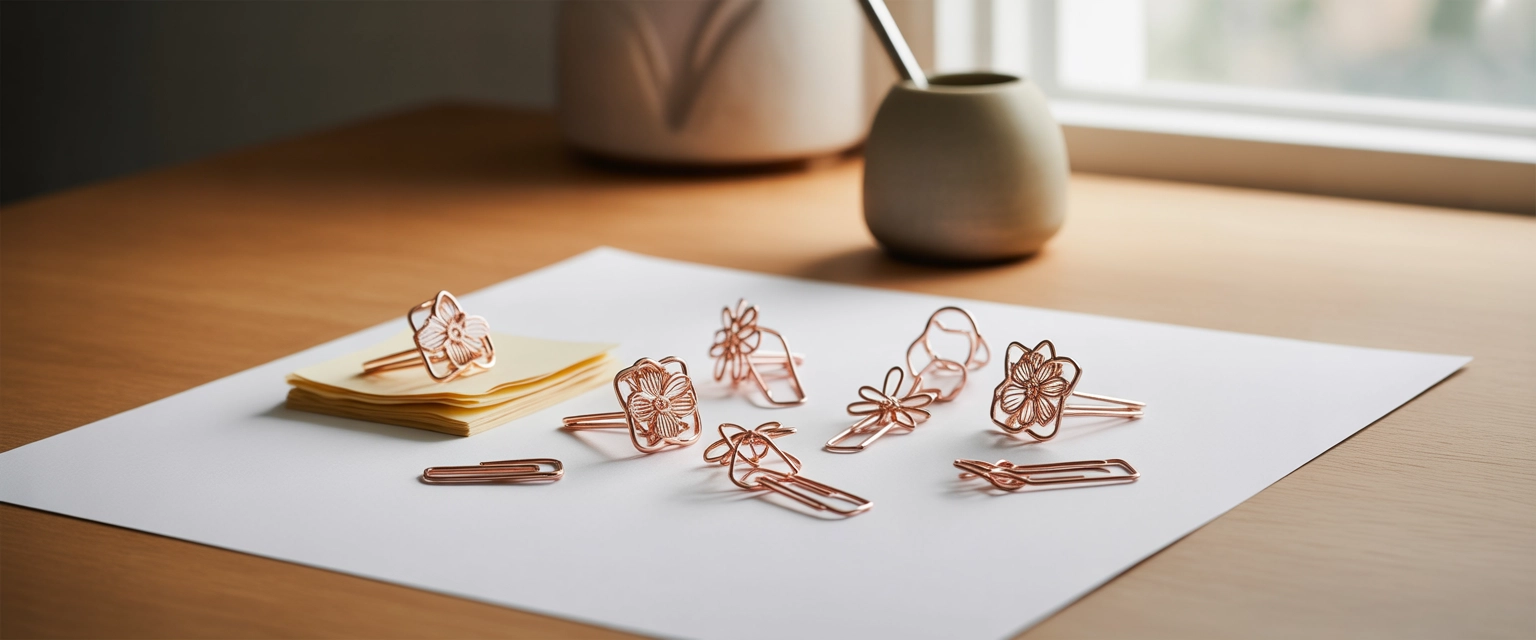 Скрепки декоративные - Баннер категории