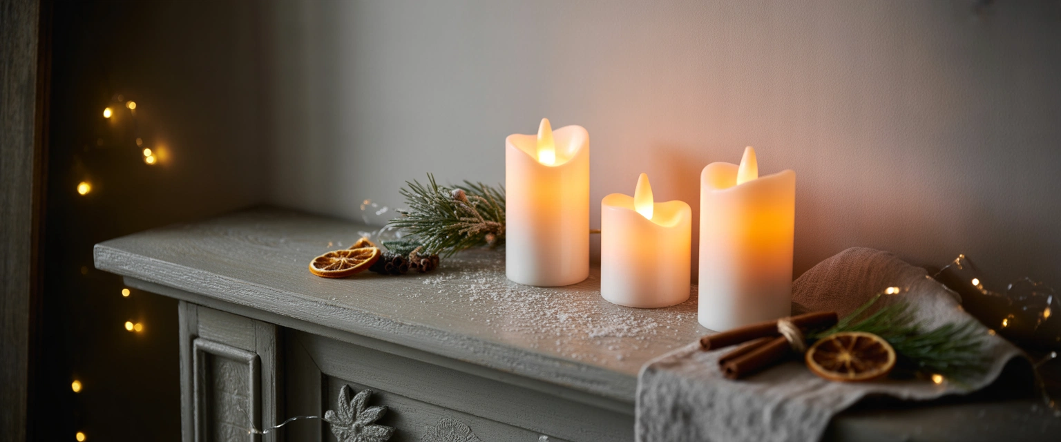 Свечи светодиодные - Баннер категории