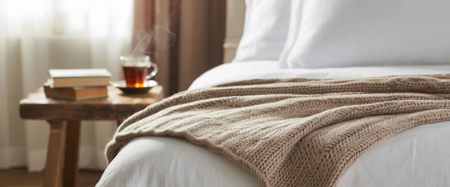 Трикотажное одеяло - Баннер категории